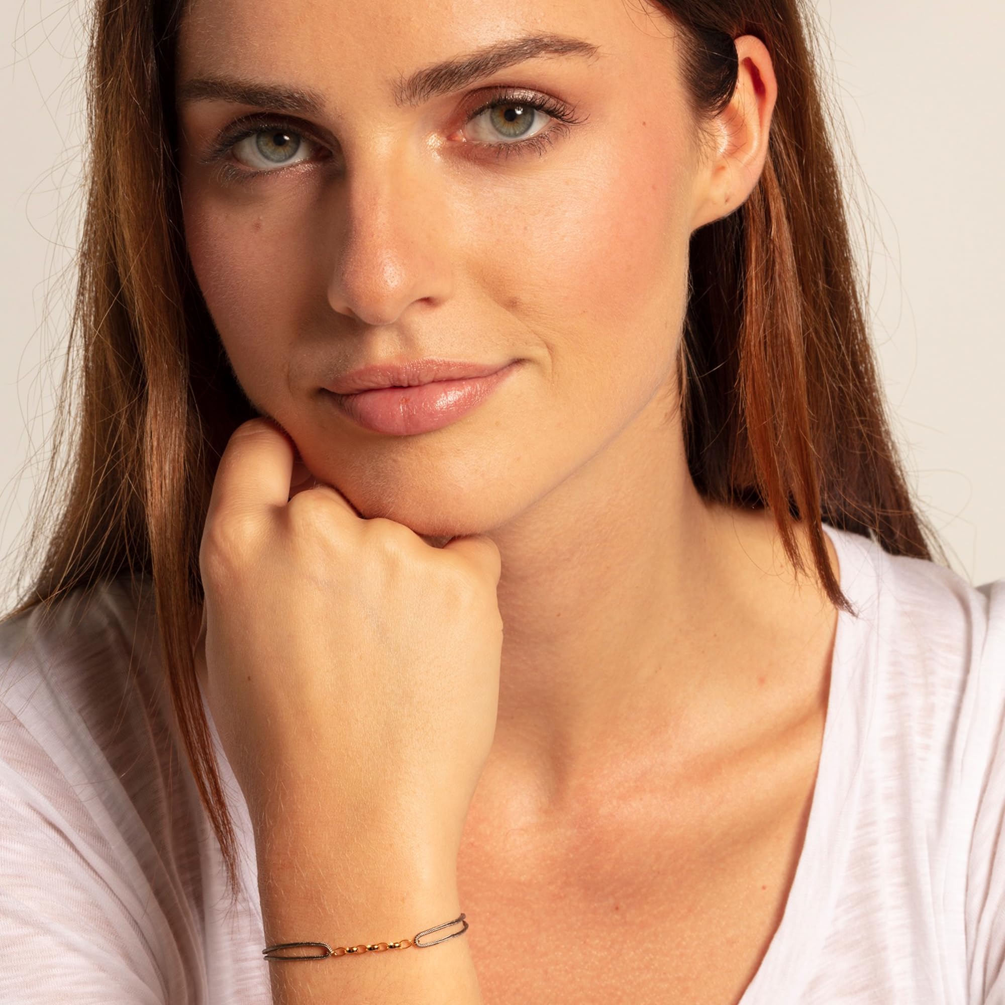 Thomas Sabo Bracciale con Charm da Donna LS065-848-5-L20v