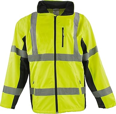 Chaqueta impermeable alta visibilidad Clearance