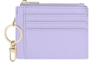 Slim Women's Wallet with Keychain