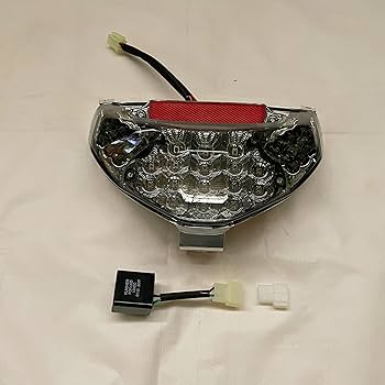 アドレスV125G 流れるような　LED くるくるテールランプ　RGBレインボー アドレスV125 流れるような LED テールランプ くるくるテール