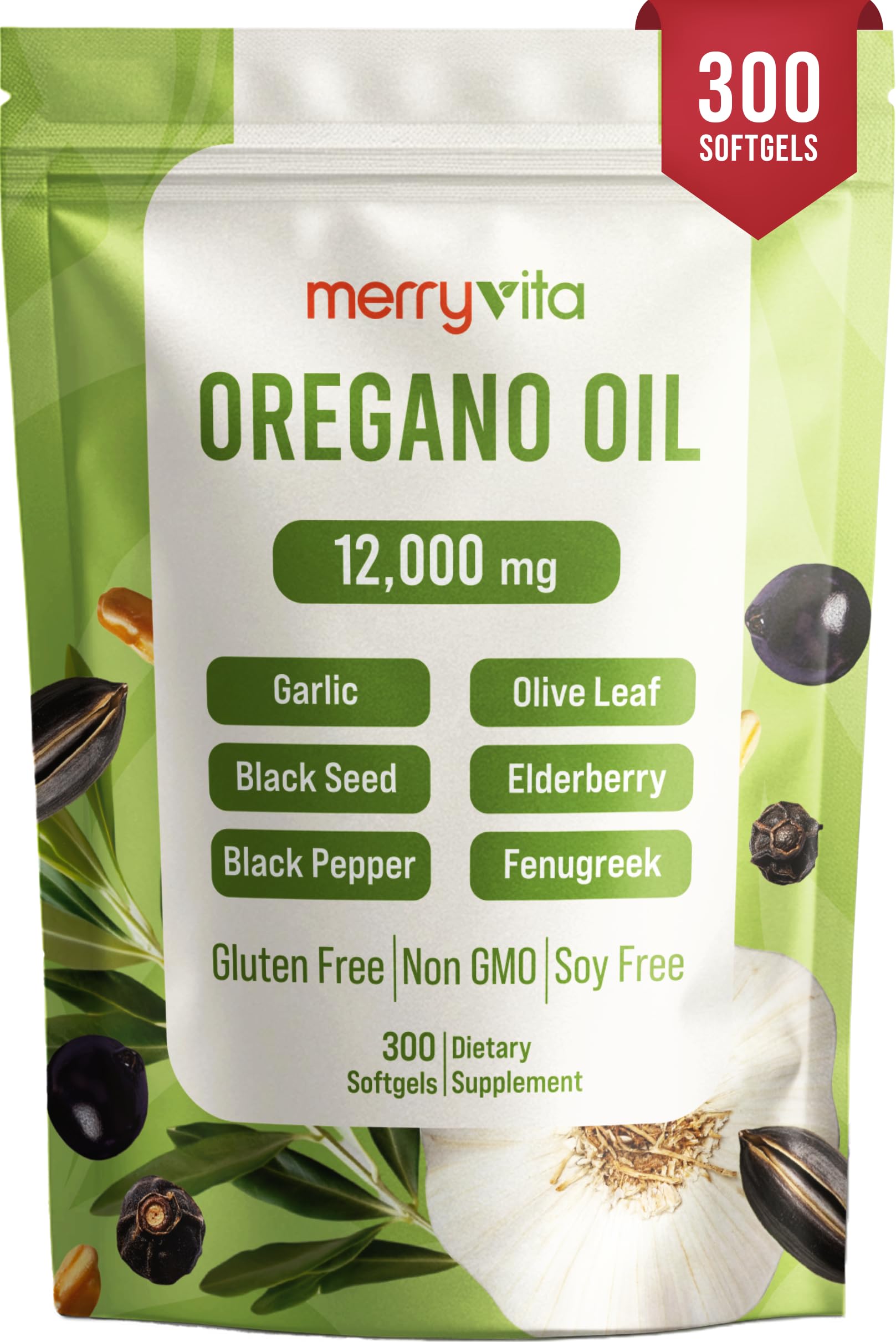 MERRY VITA Oregano Oil