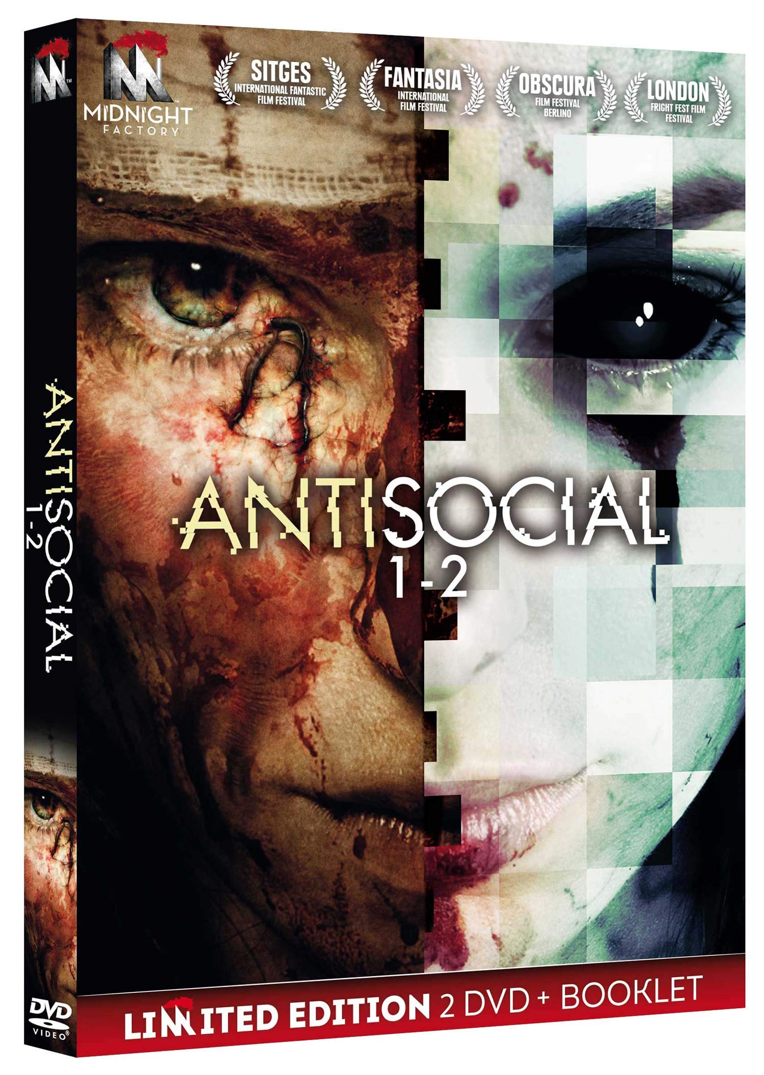 Antisocial 1-2 (Limited Edition) (2 DVD): Amazon.it: Michelle