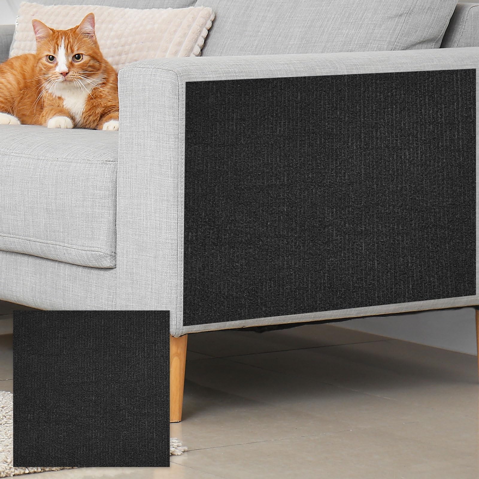Tapis griffoir pour chat autocollant 600x600 cm protection canapé