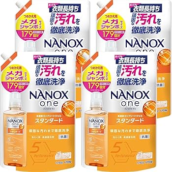 シャンソニエ ミルクNANO 100袋 Amazon.co.jp: NANOX one スタンダード 詰替メガジャンボ1790g