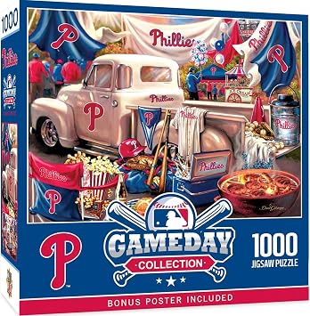 Baby Fanatics Php1060 Philadelphia Phillies Gameday 1000Pc Puzzle
