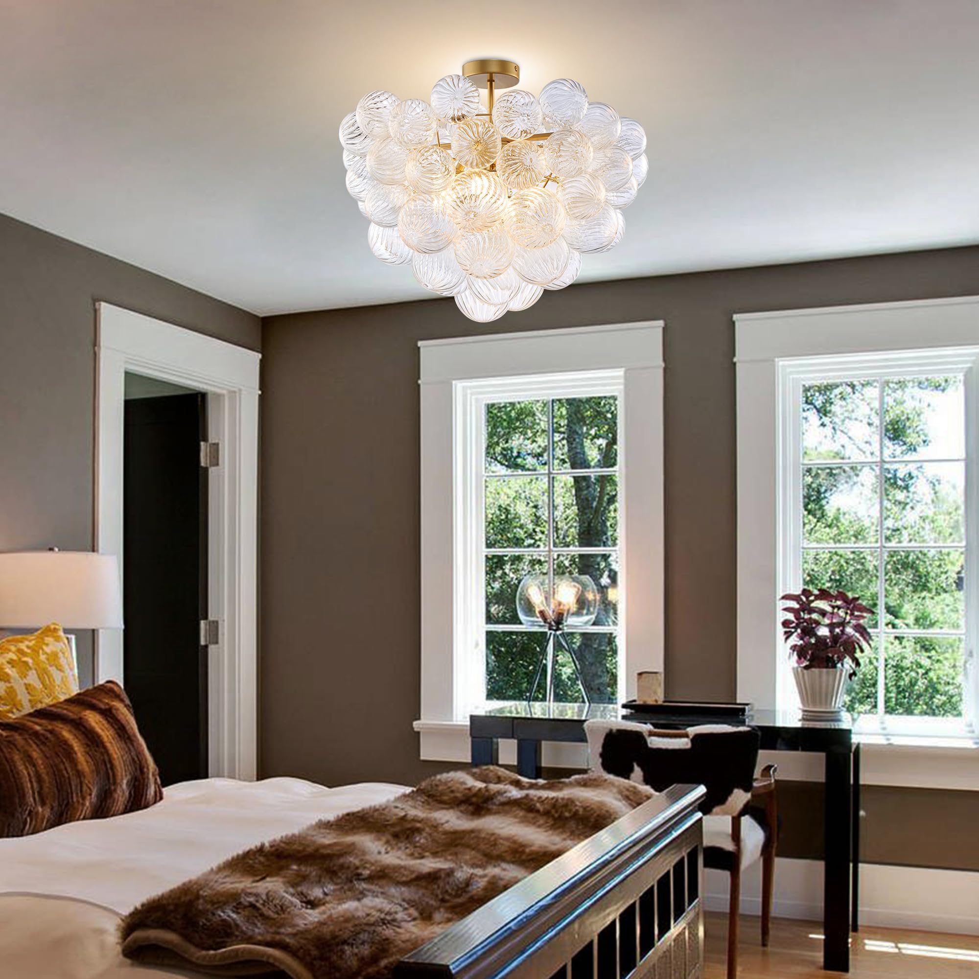 Bubble large Gold シャンデリア BeyPan Gold Bubble Chandelier Lighting Dia 20