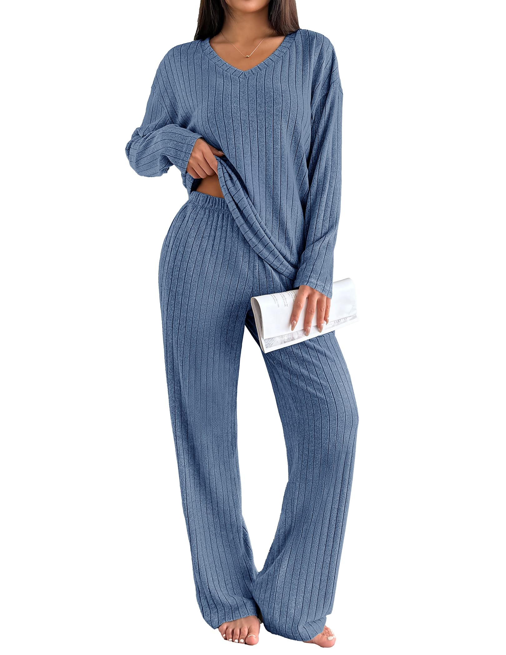 30% Off Ekouaer Long Sleeve Pajama Sets - Use Code SQW9RDW6 - Image 1