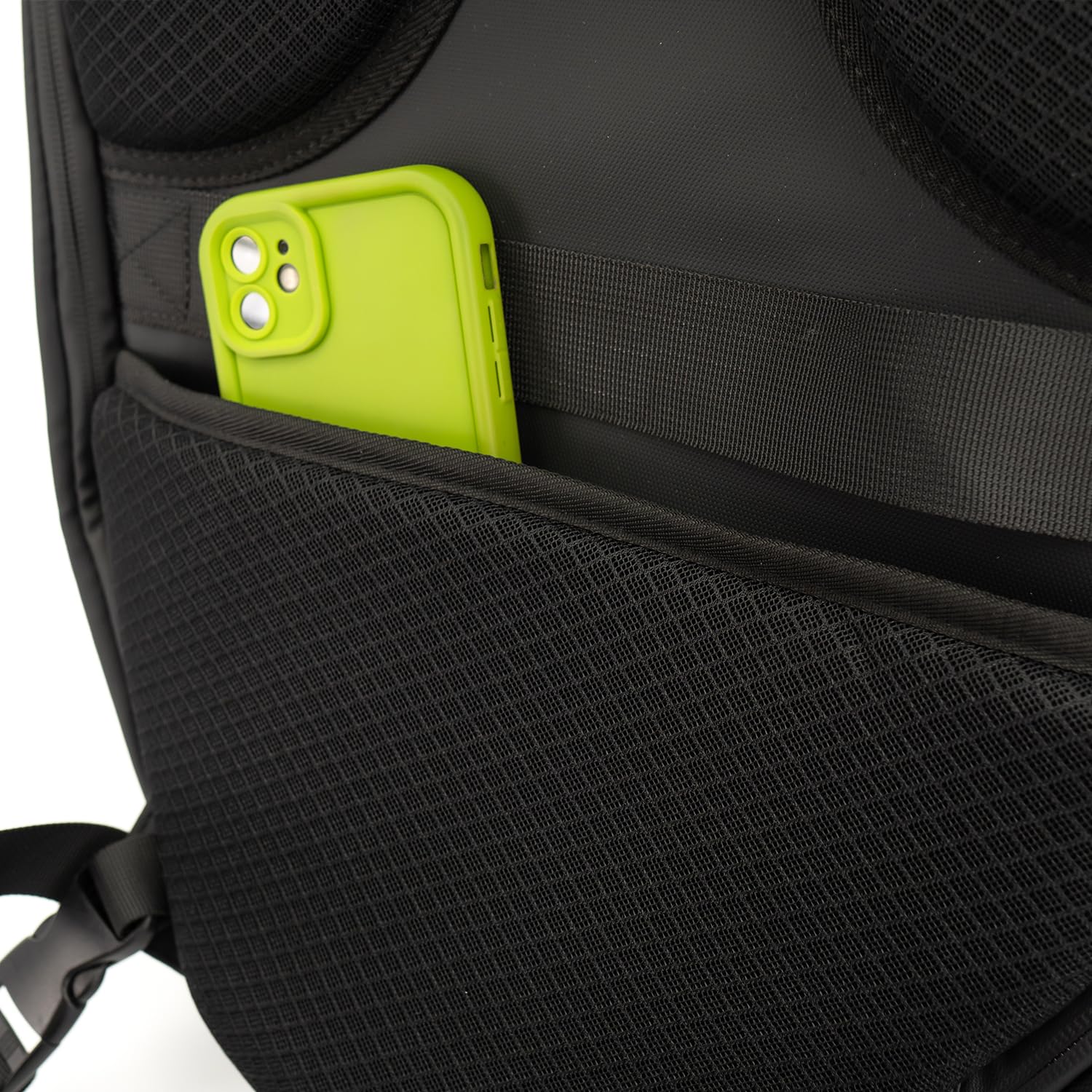 Woxter Mochila Led KNIGHT - Con Leds Programables, Compatibles con APP, Impermeable, Ciclismo, Moto y Patinetes Eléctricos, Bluetooth, Cascos. 30 litros de capacidad