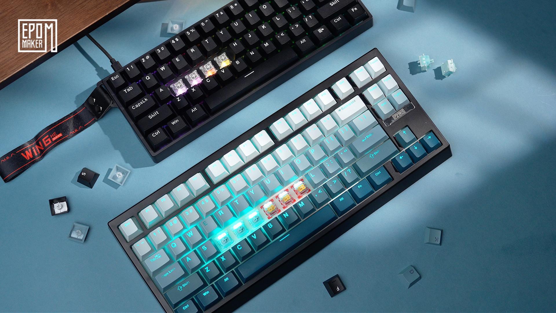 Amazon.com: EPOMAKER G84 HE Wireless Hall Effect Keyboard, 8K