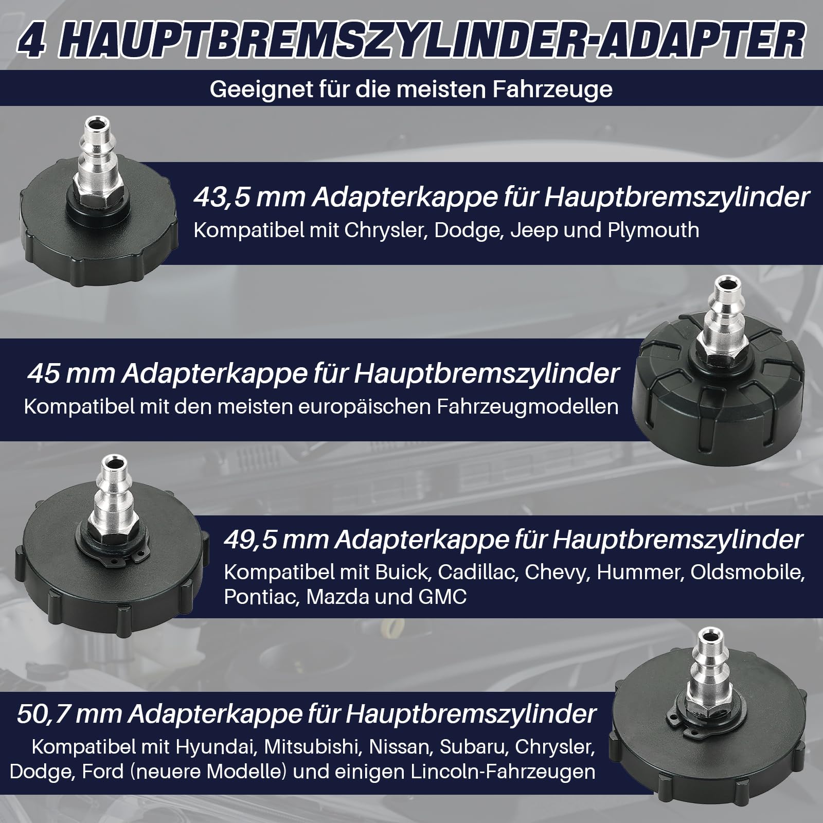 DASBET 3L Bremsenentlüftungsgerät, manuelles Bremsenentlüfter Set