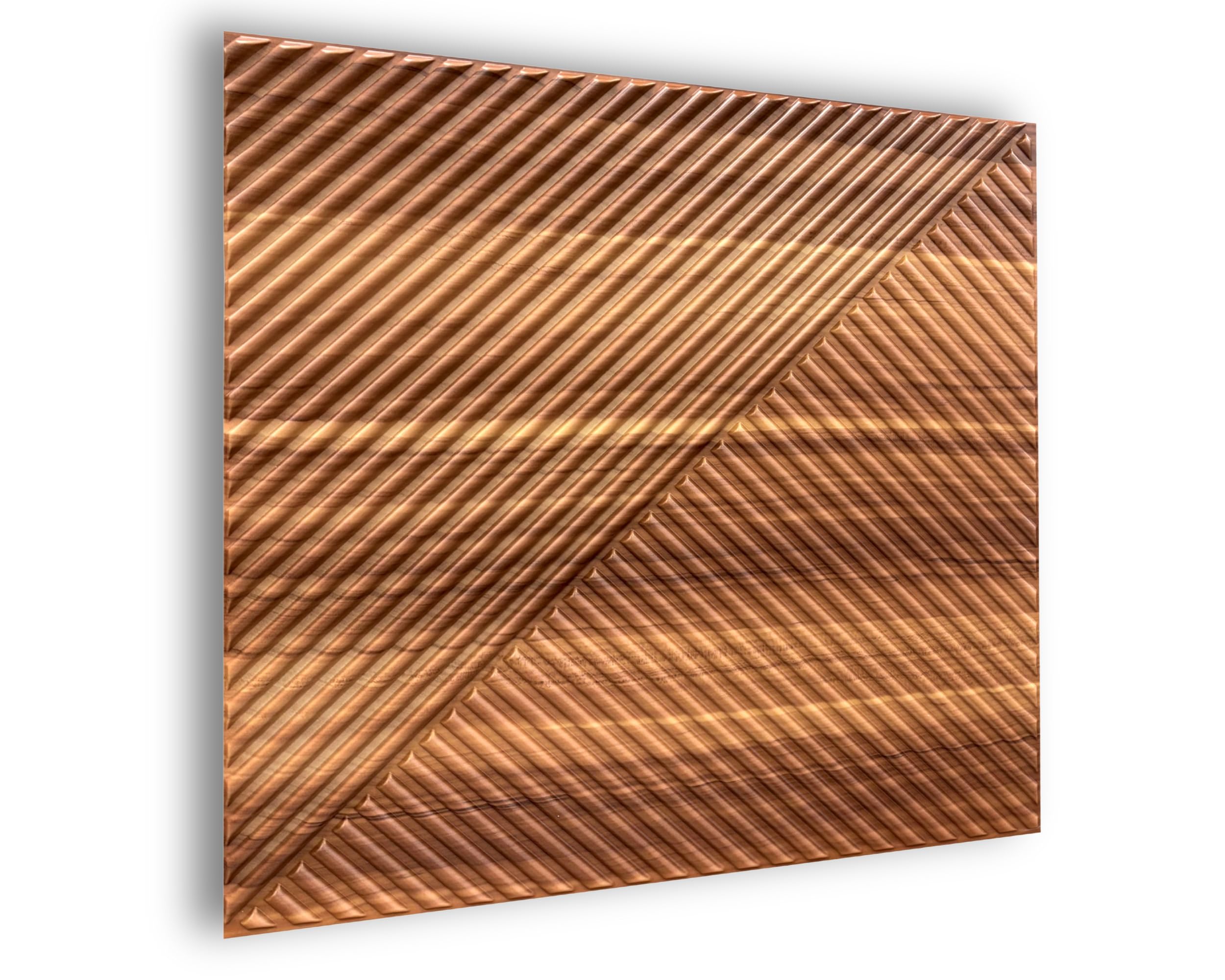 Paneles 3D plástico PVC 5m²-20PCS Paneles de pared Sala de juego Techo de pared Óptica 3D Diamante 3D PVC — view 15