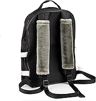 Vista 3 de Amooca Funda universal para cinturón de seguridad de piel sintética suave para automóvil, camión, SUV, avión, almohadilla para cinturón de seguridad