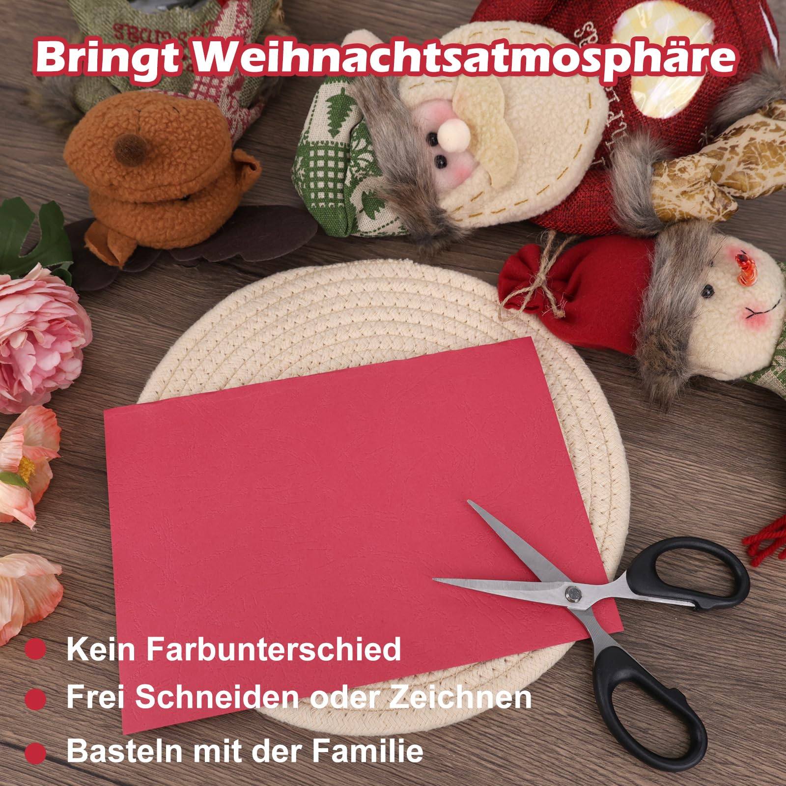 Carta Natale In Foglio | Partecipazioni Artigianali - Foto 2