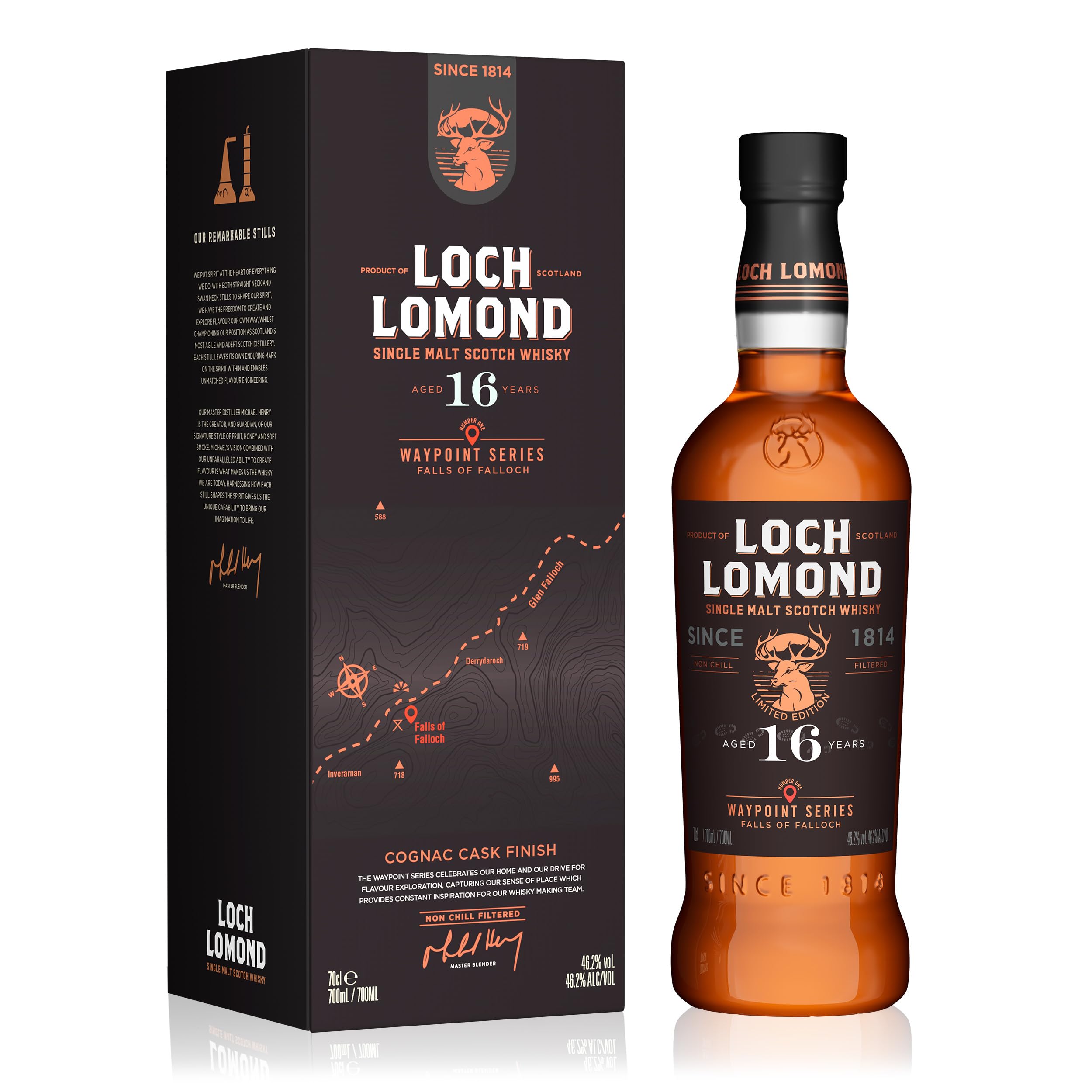 Loch Lomond Waypoint Series 16 Year Old Single Malt Whisky 70cl