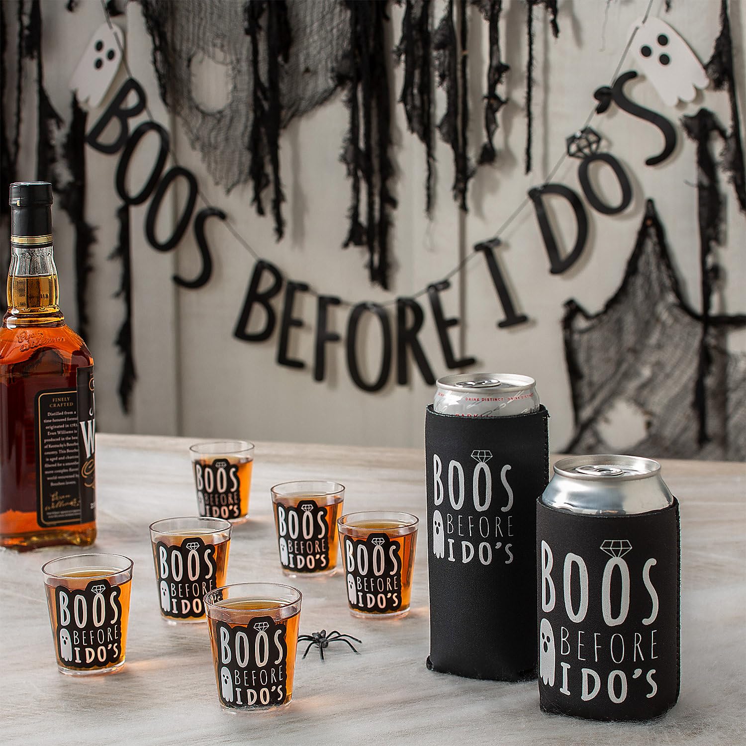 Fun Express Boos Before I Do’s Disposable Plastic Shot Glasses, 2 oz Bulk 48 Pc