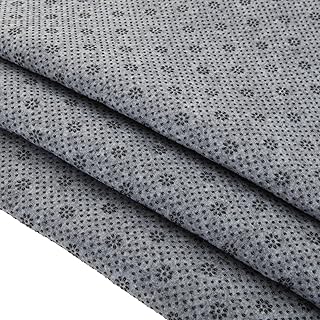 71 x 80 Inch Non Slip Final Backing Cloth, Vinyl Primary Tufting Cloth Backing Fabric, Non Slip Pad with Plum Blossom Pattern for Carpets Rug Tufting Gun Cushion Punch Needle, Rug Making