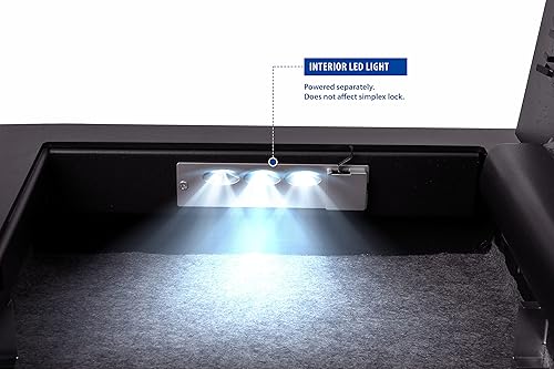 Miniatura 6 de Viking Security Safe VS-52SX Mecánico resistente oculto en la pared con pistola de bloqueo simple Caja fuerte