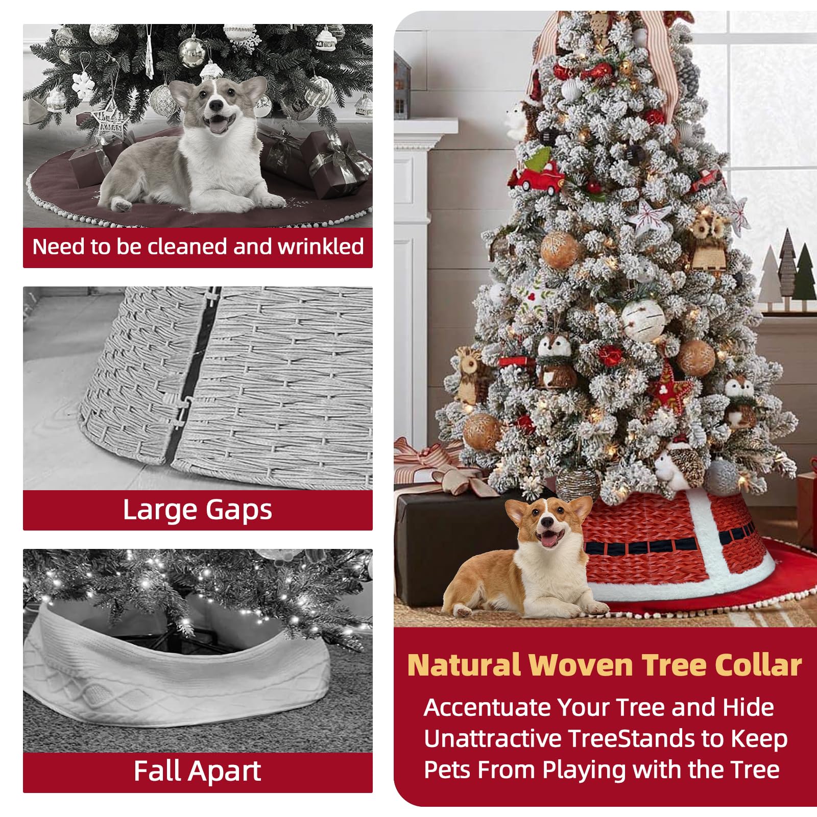 Collare Albero ROSSO