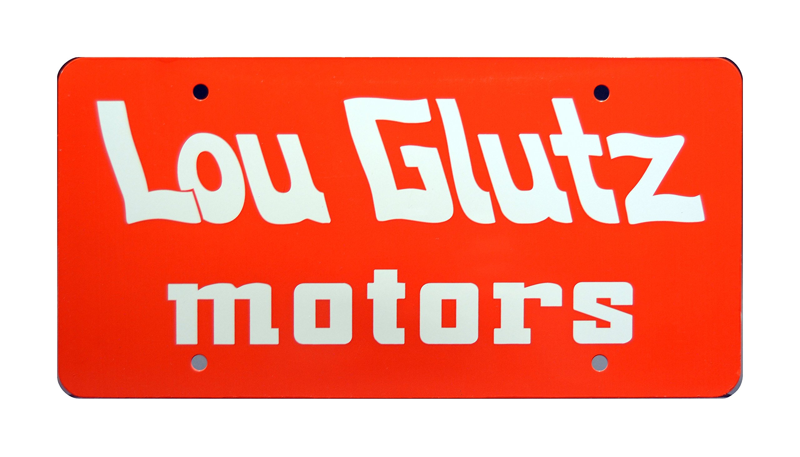 Celebrity Machines National Lampoon's Vacation | LOU GLUTZ Metal License Plate