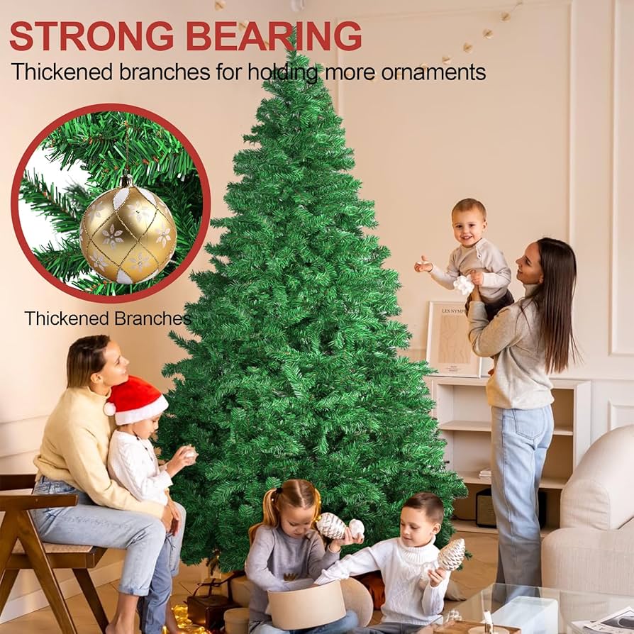 【SEVEN  さま】* christmas tree ❀ ツリー Segmart 7' Pine Artificial Christmas Tree, White Snow