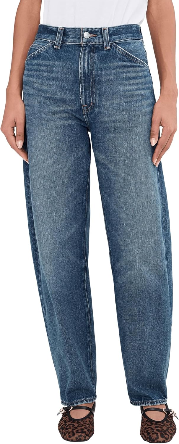 Madewell Womens Balloon Jean in Greendale Wash