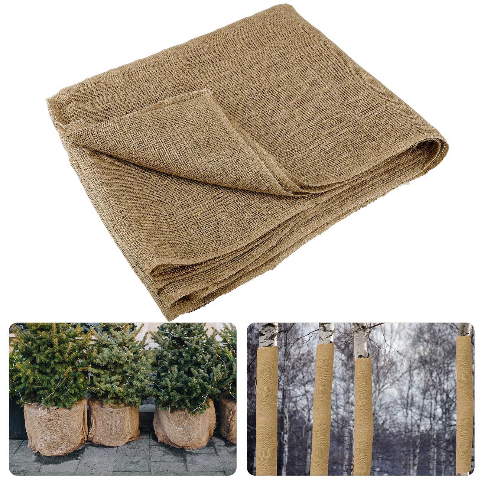 Burlap Roll Tree Protector Wraps,13.8