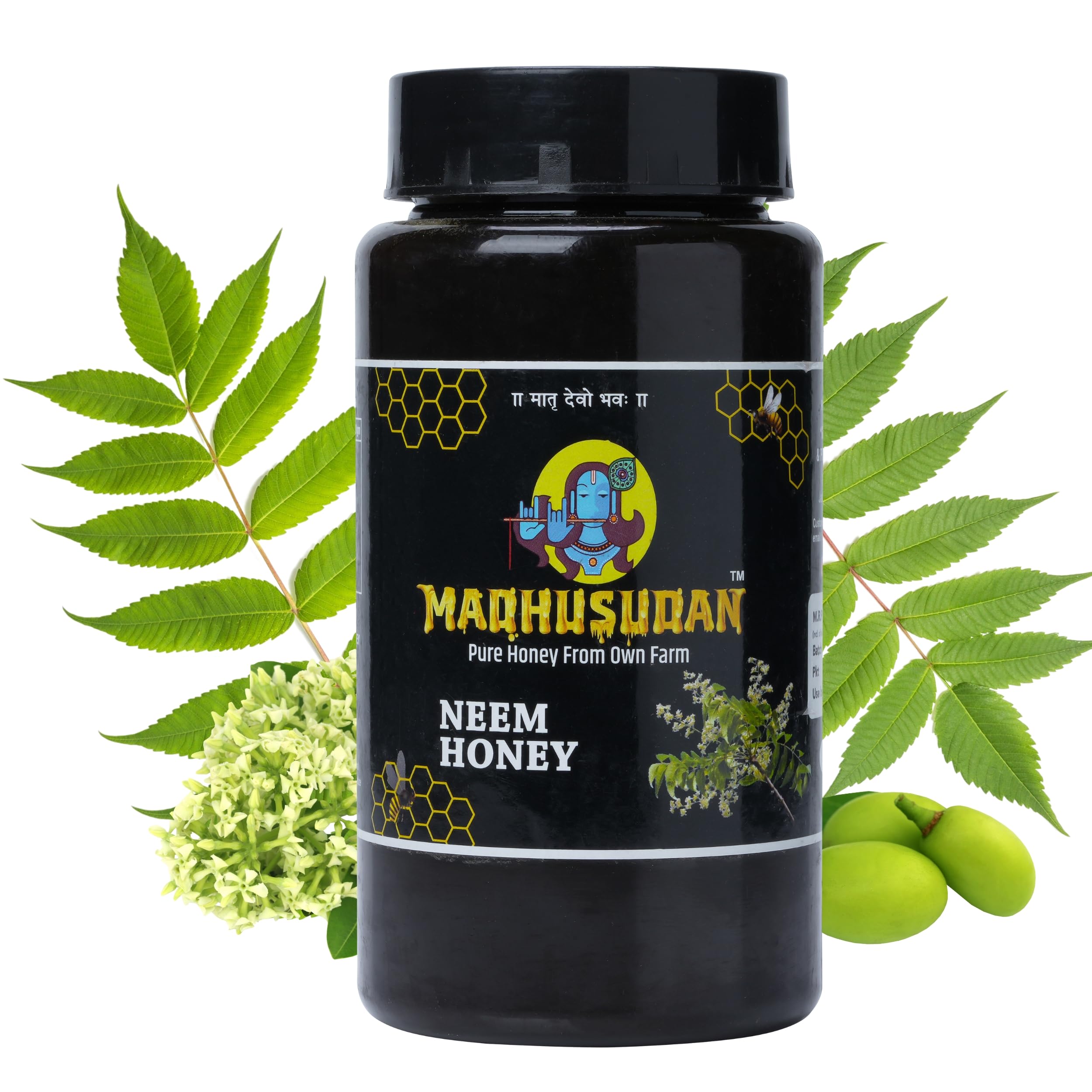 Madhusudan Organic Neem Honey 500g | Pure, Raw, Unprocessed | Sugar-Free, Low Glycaemic | Ideal for Weight Loss & Diabetics | Natural, Unheated Bee Pollen Grocery (B0CPM2KG72) Amazon Price History, Amazon Price Tracker