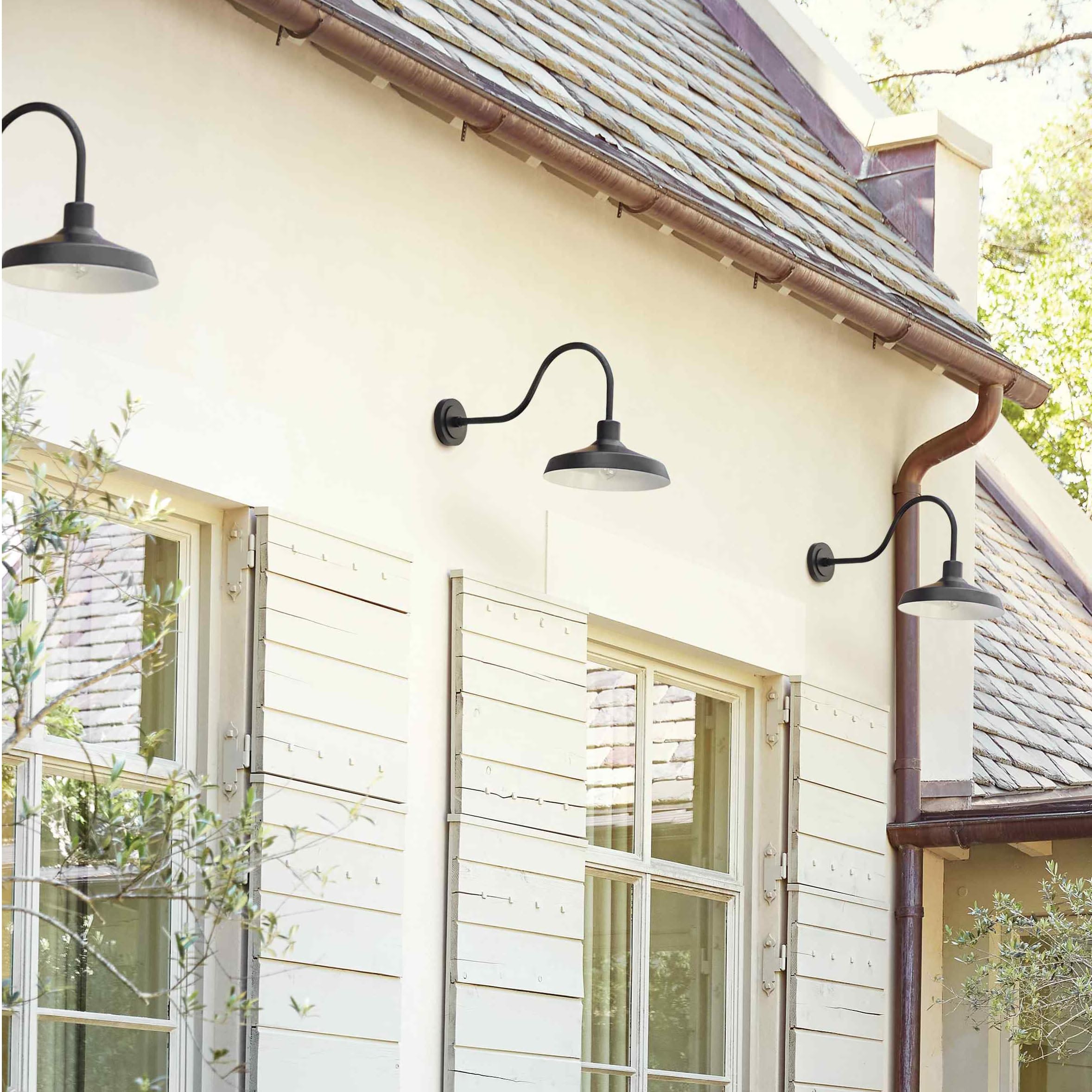 Hinkley Forge 12074BK Medium Outdoor Extended Wall Mount Lantern