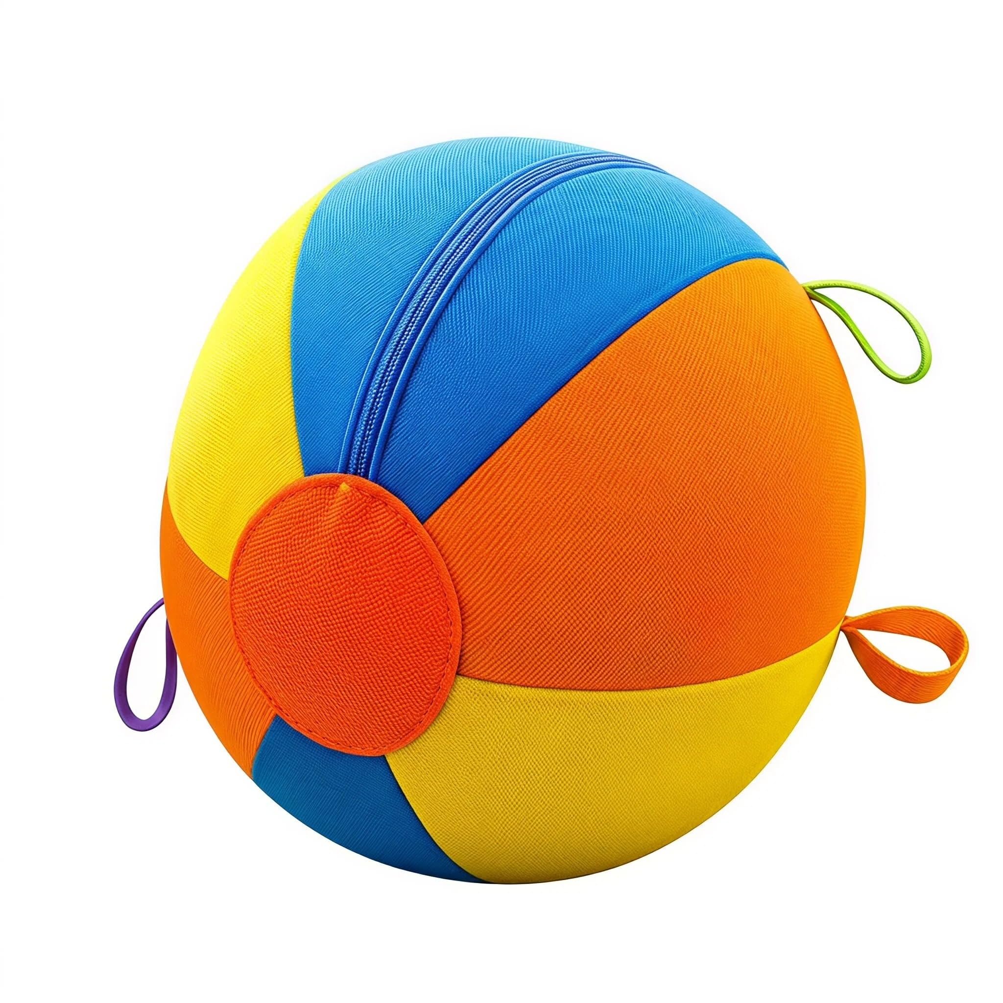 Großer Herding Ball für Hunde, 54,4 cm großer Hunde-Treibball für mittelgroße und riesige Rassen, aufblasbarer Collieball, großer Hunde-Hüttenball für Energiefreigabe und Langeweile