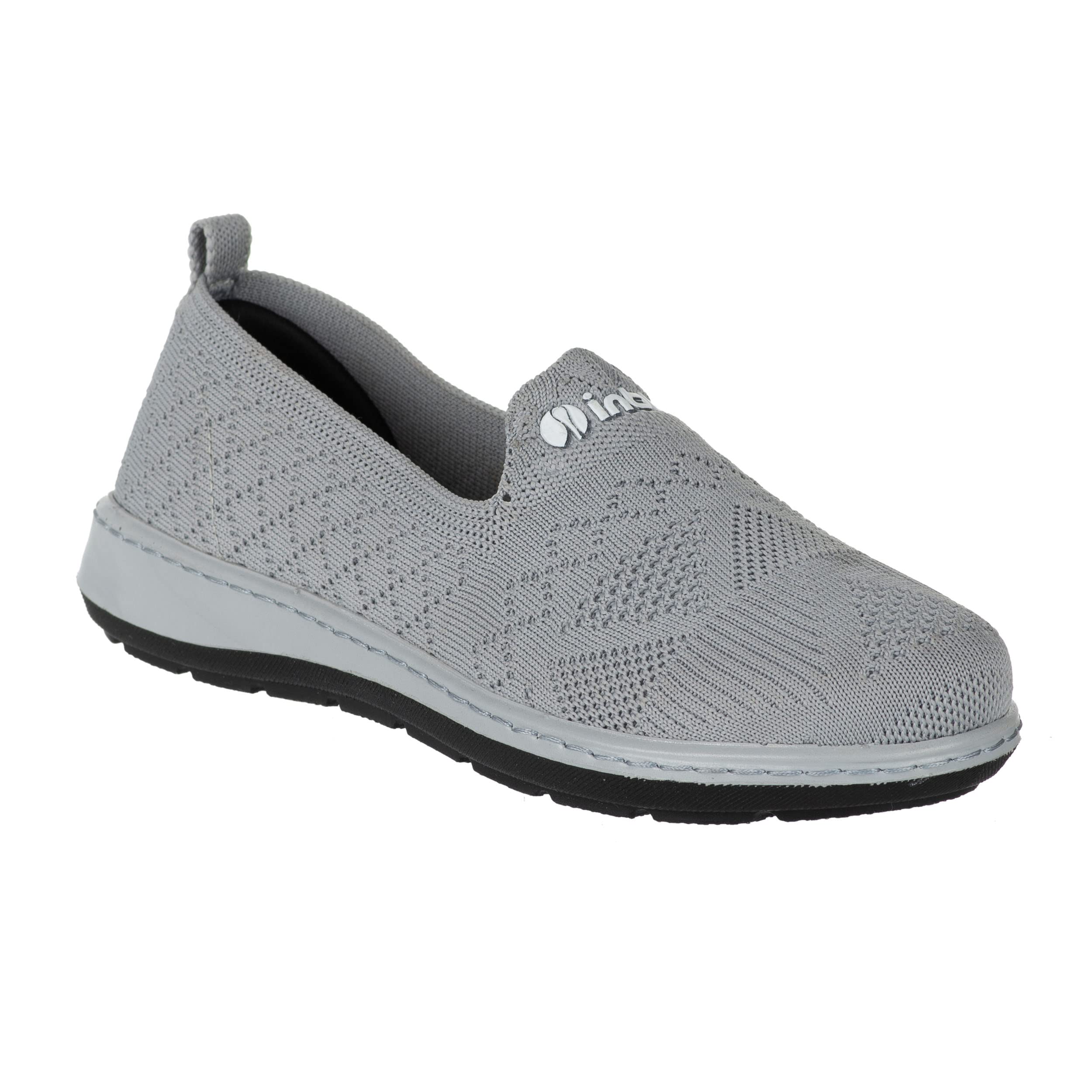 inblu Stylish Slip-on Bellies for Women | Comfortable| Lightweight | Anti Skid (WG08) Grey (B0D11PZF4Z) Amazon Price History, Amazon Price Tracker