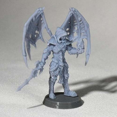 Miniatura 3 de Aasimar - 128 - RPG - Calabozos y Dragones - DND - Pathfinder - Señor del Anillo - Figura miniatura (grissin pintar) (Mediana (0.984 in Base))