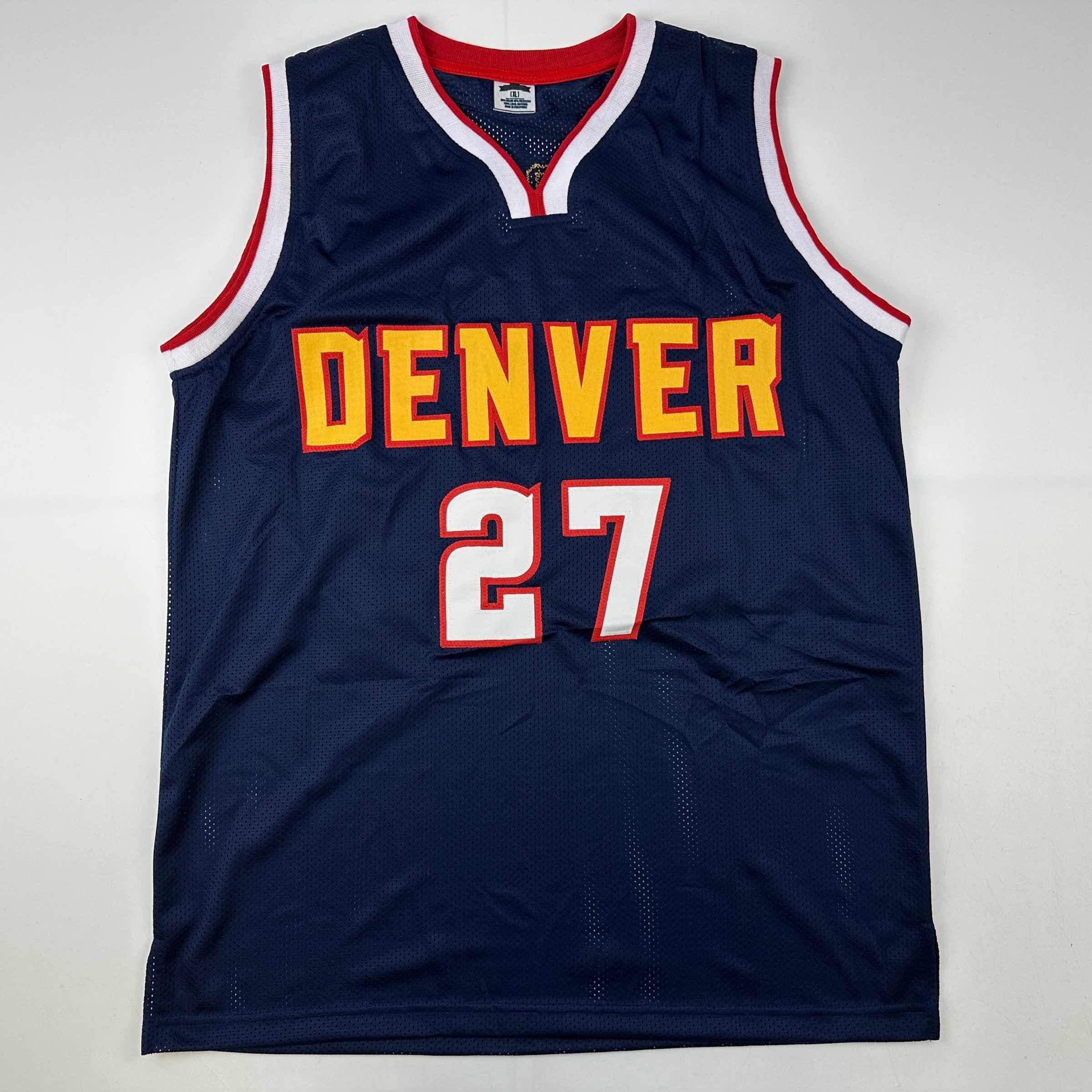 Jamal Murray Denver Nuggets Facsimile Autographed Basketball Jersey - Men's XL, Reprint Laser Auto, Collectible