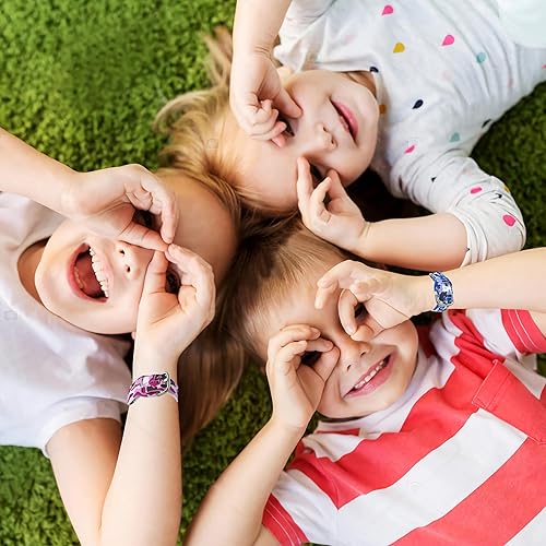 Miniatura 5 de 3 Pack Cute Camouflage Silicone Bands Compatible with Gizmo Watch 3 Adventure 3 2 1Gabb Watch 3e 3 2 1SyncUPCosmo Jr Track for Kids Boys Girls,20mm