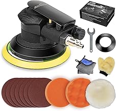 Autolock 5 Pulgadas Air Random Orbital Sander, Pneumatic Palm Car Sander Para Madera Pulidor Metal, Auto Body Work, Da Sanders, Sander de Doble Acción