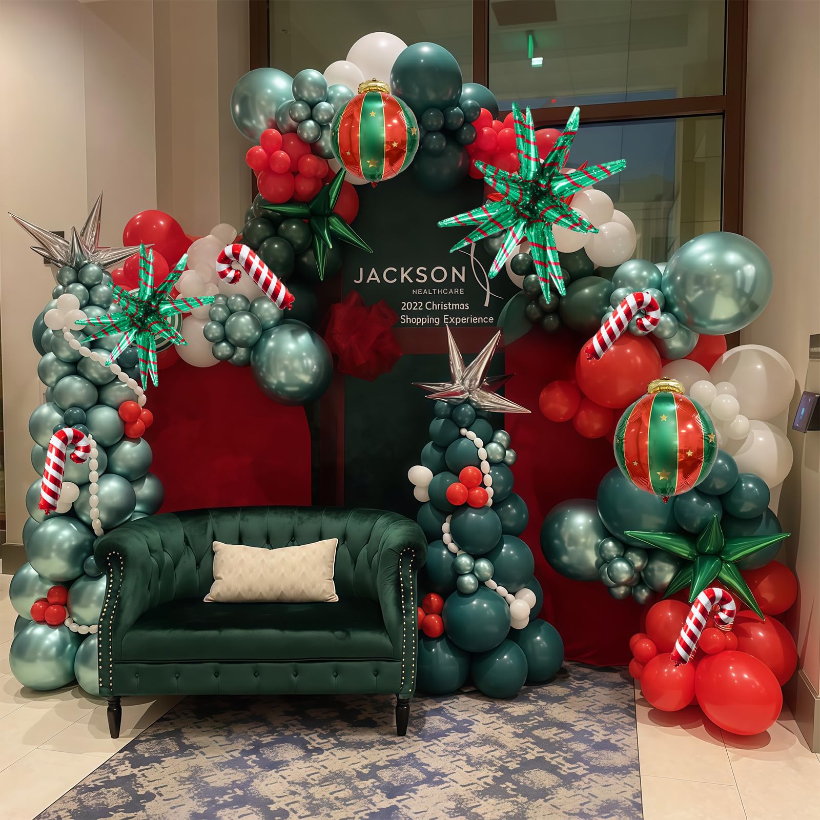 Nutcracker Christmas Balloon Arch Garland Kit - Image 3