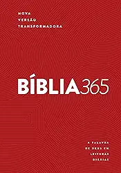 Bíblia 365 NVT Vermelha: Nova Versão Transformadora