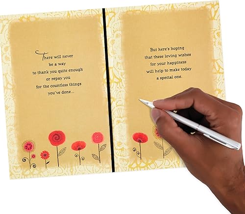 Miniatura 6 de Hallmark Tarjeta del día de San Valentín para mamá (flores brillantes)