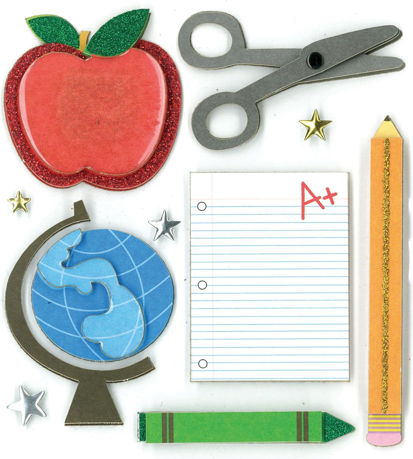 K&Company Classroom Fun Grand Adhesions Stickers
