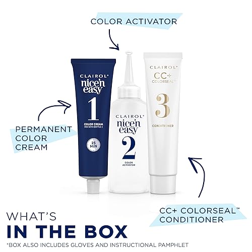 Miniatura 4 de Clairol Nice'n Easy - Tinte permanente para el cabello, color rubio claro 9.5, paquete de 1 unidad