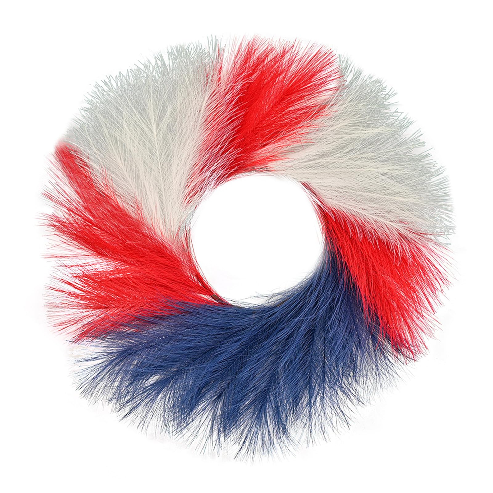 Patriotic Wreath for Front Door Independence Day Wreath for Front Door Wedding Christmas, Artificial