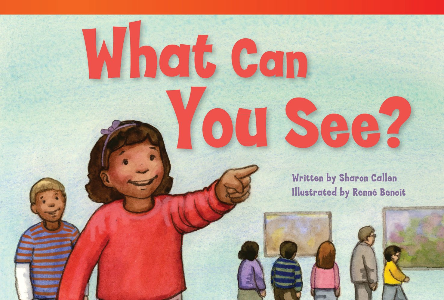 Teacher Created Materials - Literary Text: What Can You See? - Grade 1 - Guided Reading Level G