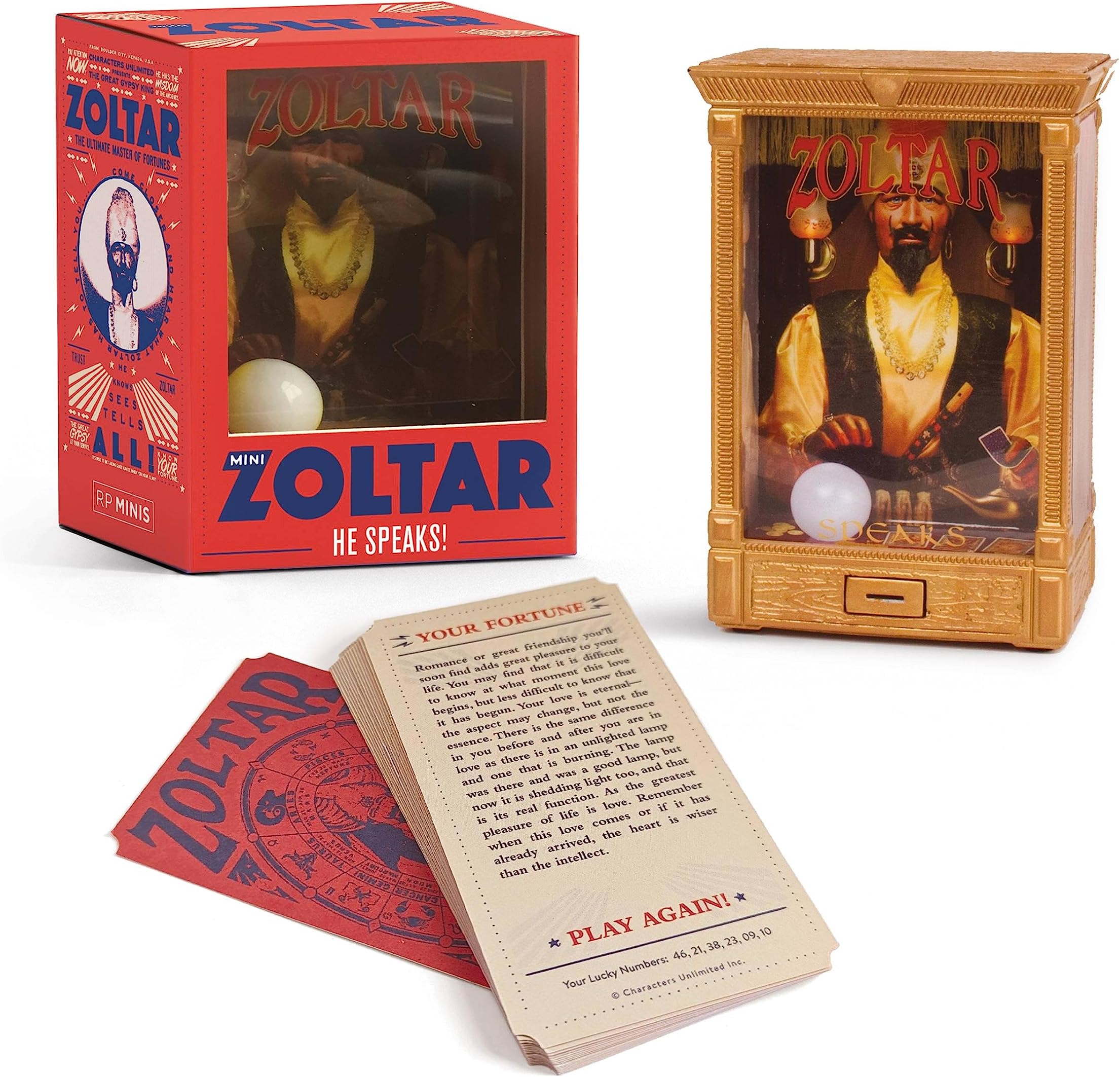 Mini Zoltar: He Speaks!
