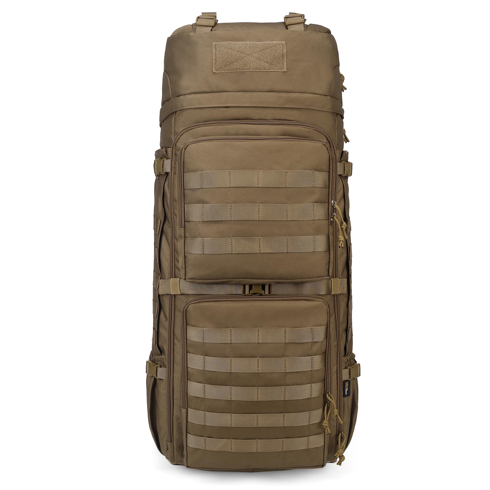 Mardingtop 75L Military Internal Frame Backpack for Men, Cordura Tactical Backpack with Recco for Snowboarding,Hiking,Camping