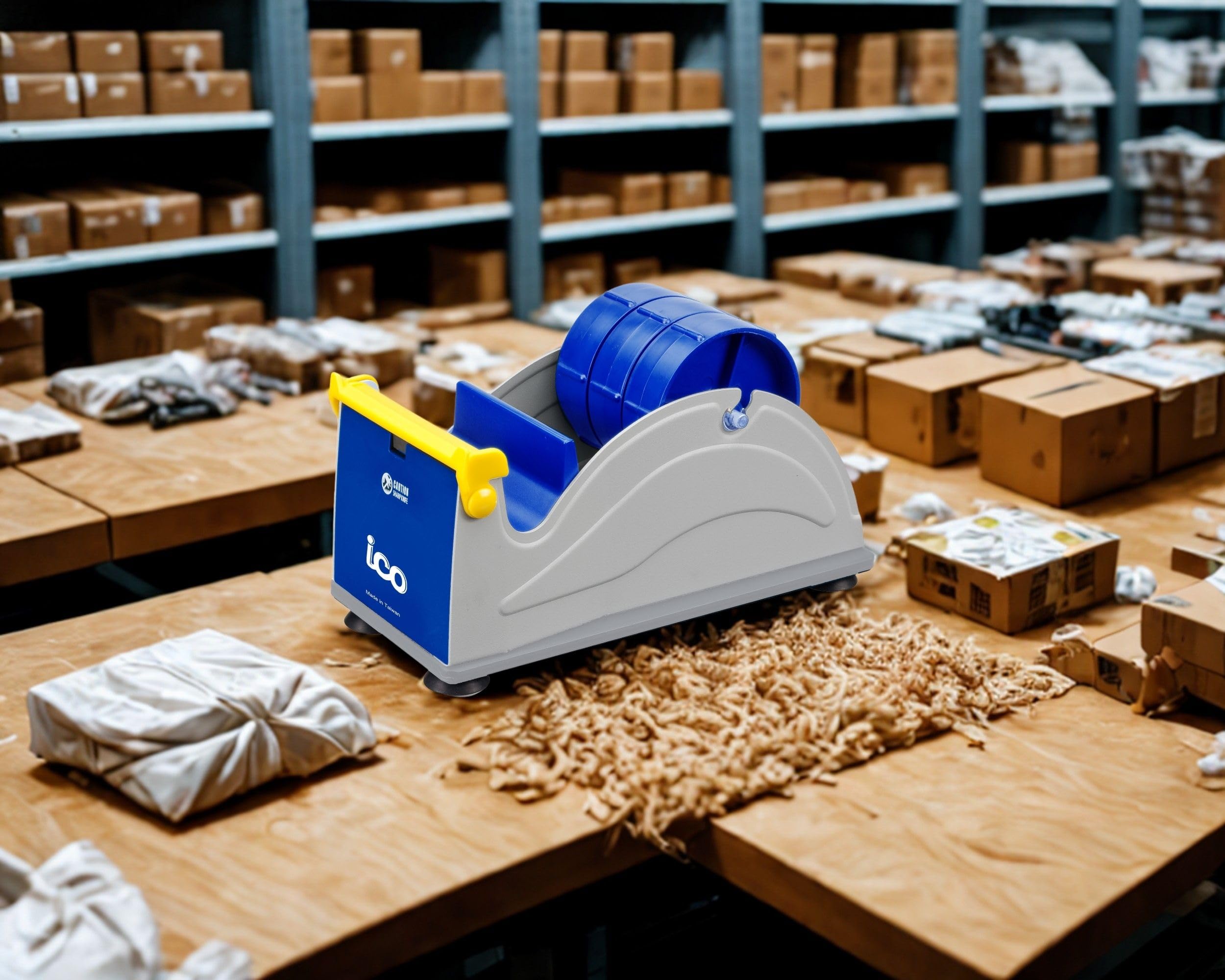 ICO Excell ET-13371 - ET-13371 - Dispenser per nastro adesivo da scrivania, larghezza 7,6 cm, nucleo da 7,6 cm