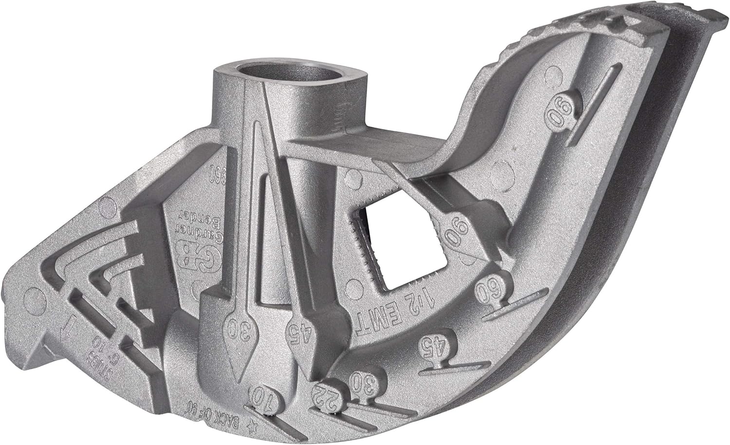 Gardner Bender 960 BigBen Aluminum Conduit Hand Bender Head, ½ inch Rigid, Industry Standard Measurements, Fits (BH-75) Handle