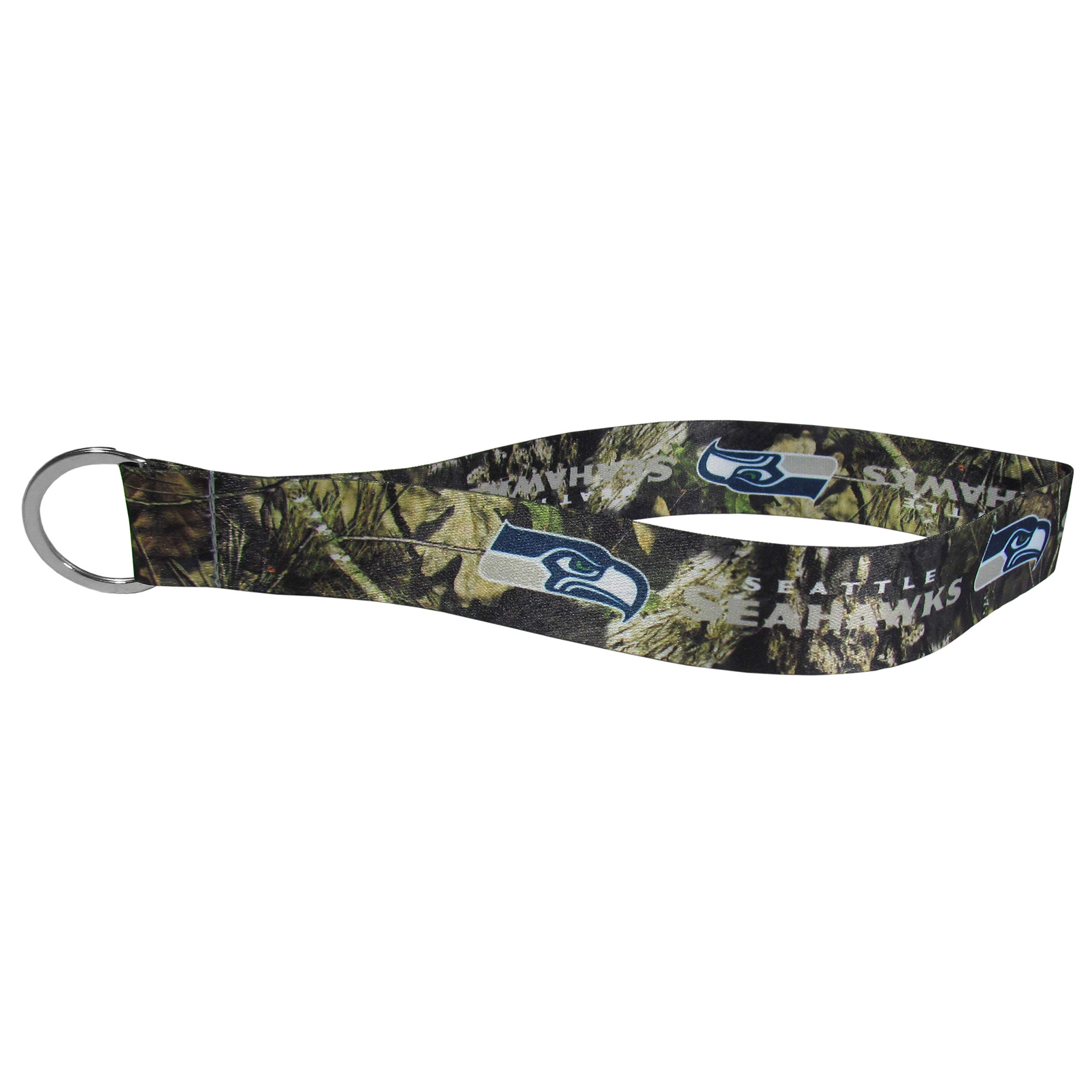 Siskiyou Sports Unisex-Erwachsene Seattle Seahawks Schlüsselband Schlüsselkette Mossy Oak, Grün, Einheitsgröße
