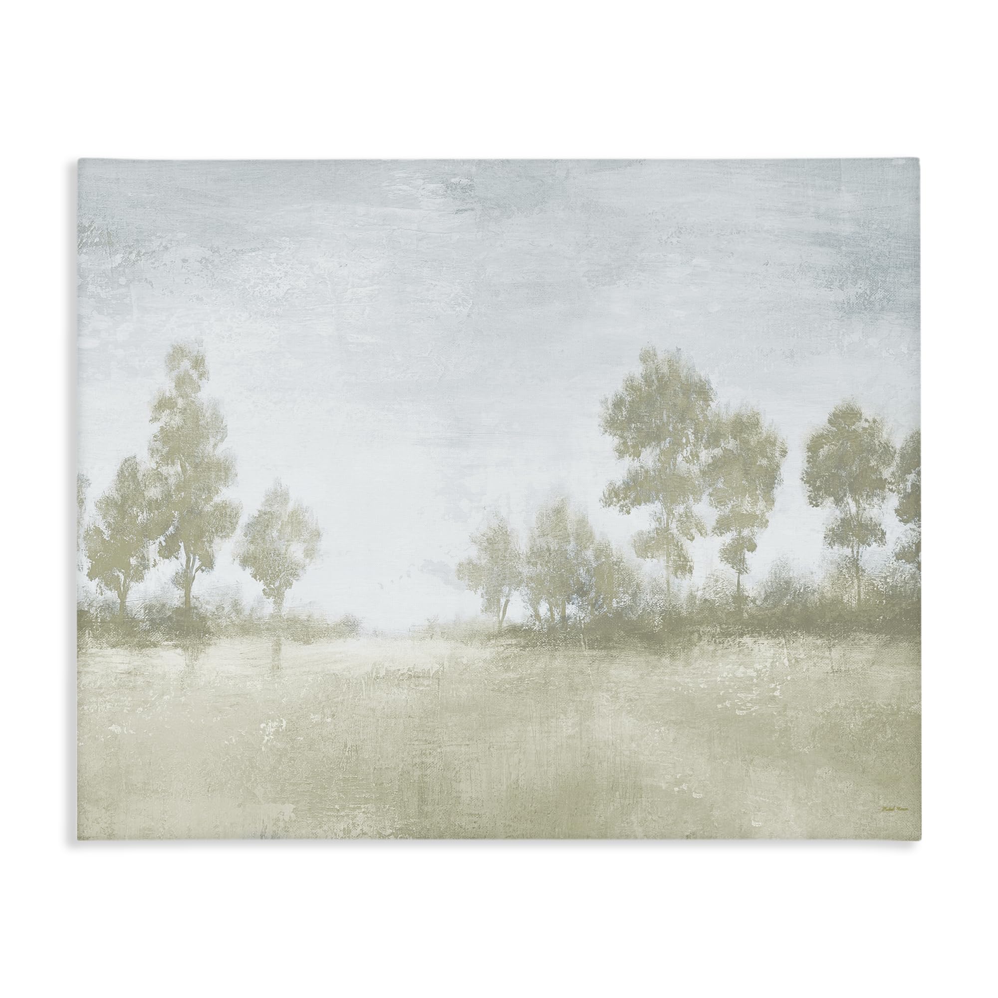 Stupell Industries Rustic Valley Landscape 'Soft Distant Valley Landscape'| Canvas Art