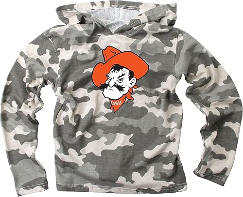 Miniatura 3 de Wes and Willy Camiseta de manga larga con capucha de camuflaje para niños