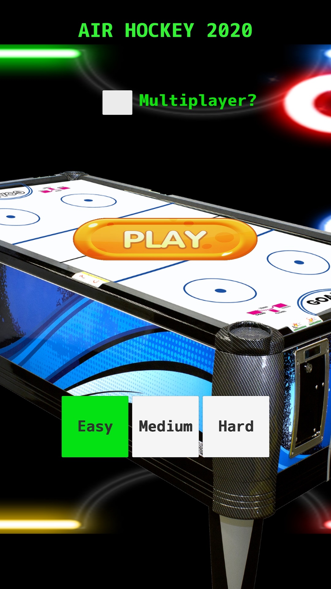 Game airhockey table puck Airhockey challenge game local multiplay vs