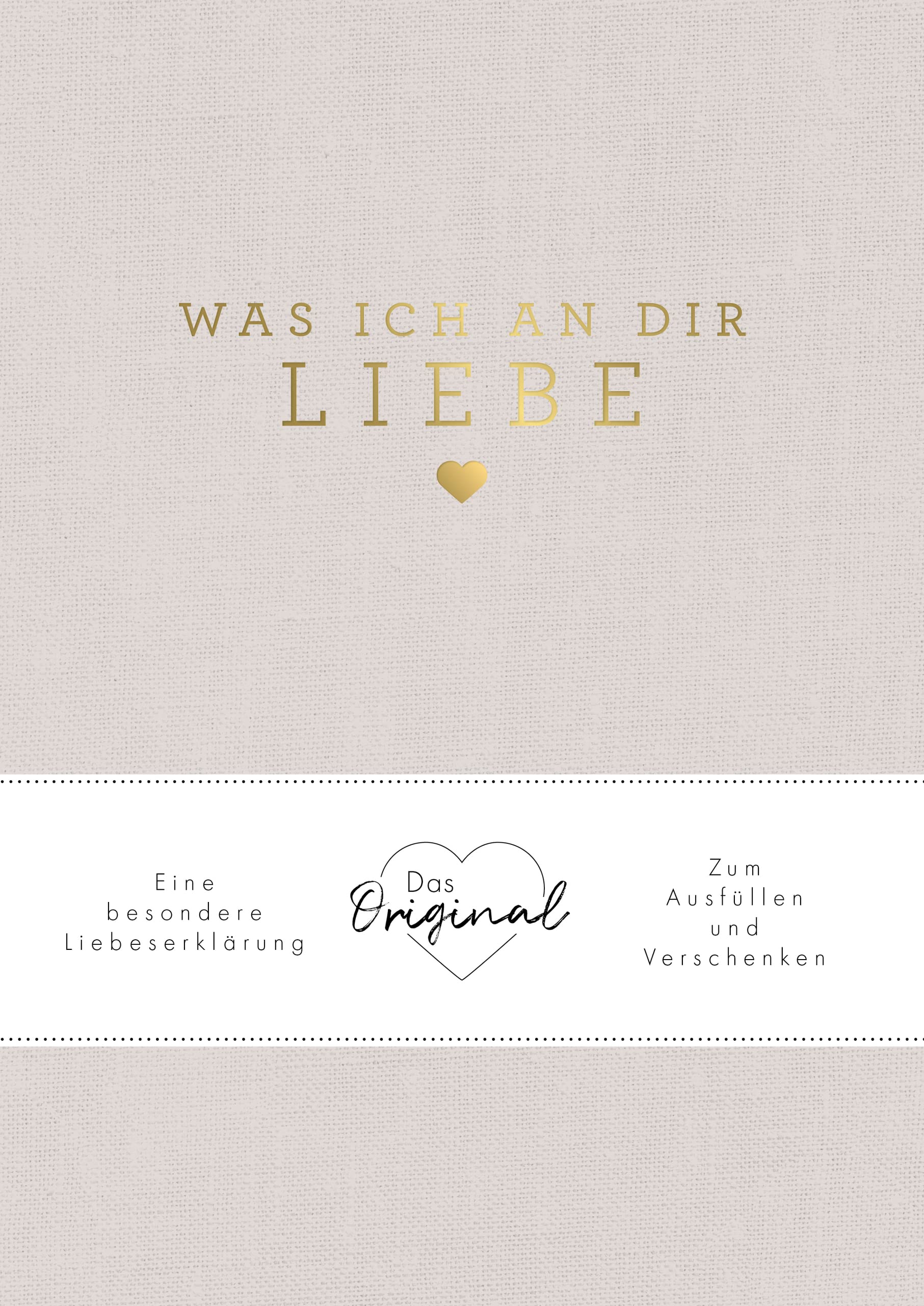 Was ich an dir liebe Buch